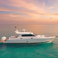 Yacht de luxe familial en aluminium Dookyu certifié CE de 17 m (56 pieds) – Bateau de croisière sécurisé et durable pour le tourisme et les excursions