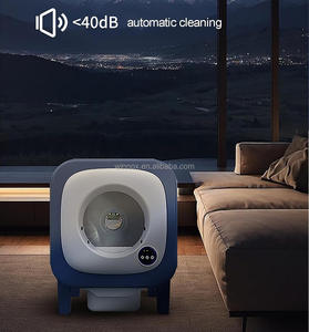 2025 Accesorios Gatos Produtos 68 + 10L extra Grande Plástico Inteligente Cat Litter Box WC Gato Automático com Controle APP e Vídeo - Product Image 2