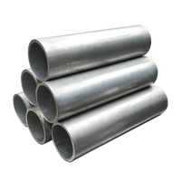 Grosir kualitas tinggi 6063 T5 / 6061 T6 pipa/tabung aluminium mulus