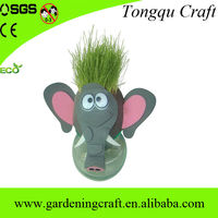 Cultivez votre propre Grass Head Kids Grass Head, cadeau de Noël, cadeau pour le chaussette de Noël