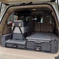 Ensemble de tiroirs inférieurs pour pick-up VRD4X4, glissière de réfrigérateur, système de tiroir haut-bas 4WD, tiroir de plateau de camion 4X4, plateforme de congélateur robuste pour pick-up