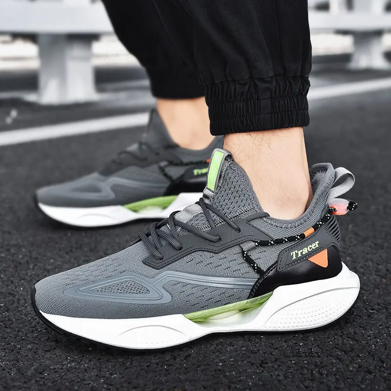 Herenmode Casual Nieuwe Fabrikanten Leveren Sportschoenen Mesh Ademende Lichtgewicht Jogging Tenis Masculino Bapesta Yezzy