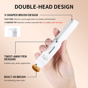 Base de Maquillaje en Barra con Brocha Desmontable que Cambia de <span class=keywords><strong>Color</strong></span>, Base en Barra de Alta Cobertura - Product Image 5