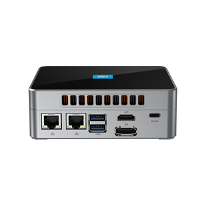 Mini PC AMD <span class=keywords><strong>Ryzen</strong></span> 9 7840HS <span class=keywords><strong>Barebone</strong></span> para Uso Empresarial, 2xDDR5, 2xPCIe4.0, 2LAN, Nuevo, 1TB SSD+HDD, Enchufe Estadounidense, Portátil, 32GB GDDR4, 3 Años de Garantía - Product Image 2