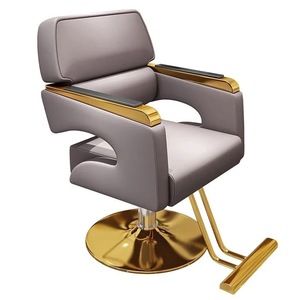 Silla de Barbero Hidráulica de Diseño Vintage para Salón de Belleza, Muebles de Peluquería Resistentes y Modernos - Product Image 6