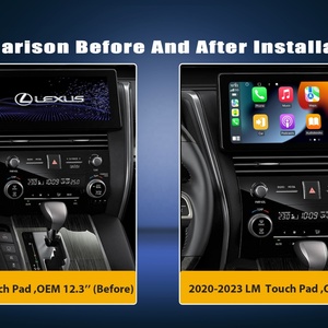 AOONAV Linux System for Lexus LM 2020-2023 Fit Original Car Screen <b>Wireless</b> Apple CarPlay Android Car Radio <b>Adapter</b> Link Box - Product Image 3