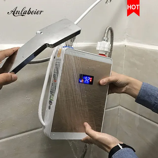Senza fine di acqua calda utilizzato istante tankless riscaldatore di acqua calda elettrico intelligente doccia riscaldatore di acqua