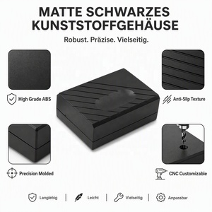 Boîtier électronique en plastique OEM ODM personnalisé, boîtier ABS pour instrument électronique, boîte de projet pour développement de prototypes, boîte de jonction ABS noire - Product Image 3