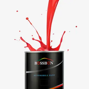 Auto Body Repair Color Tints Double Component Top Coat Violet Red For Car Surface Refinishing With Long Lasting Life