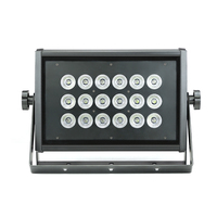 Controlador de mezclador de DJ IP65 18*10W RGBW LED etapa lavado de pared barra al aire libre EFECTO DE Color de ciudad luces estáticas móviles 4 en 1