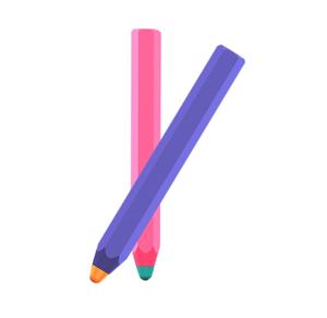 Stylo de dessin d'écriture lisse pour enfants respectueux de l'environnement pour <span class=keywords><strong>iPad</strong></span> Samsung Tab Surface écran tactile en plastique Silicone - Product Image 1