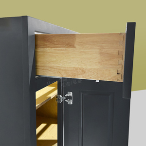 ตู้เขย่ากราไฟท์สไตล์ USA สำหรับใช้ในครัวตู้ฐานแบบนุ่มสำหรับมุมในครัว - Product Image 6