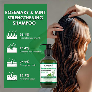 Champú Hidratante <span class=keywords><strong>y</strong></span> Suavizante de <span class=keywords><strong>Romero</strong></span> <span class=keywords><strong>y</strong></span> Menta de 300 ml, Fortalece las Hebras, Previene la Rotura del <span class=keywords><strong>Cabello</strong></span> - Product Image 2