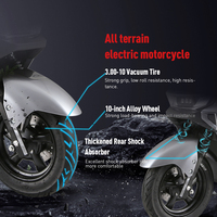 Moto électrique à moteur 1000W, nouveau style, directement de l'usine