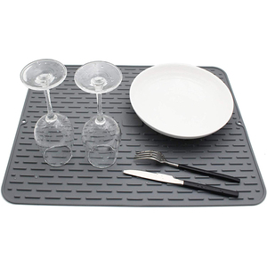 Tapetes Resistentes al Calor, Tapete de Silicona para Secar Platos, Grande, Ecológico, de Grado Alimenticio, Tapete Cuadrado de Silicona para Cocina, 1 Pieza/Bolsa OPP, Tapetes y Almohadillas - Product Image 6