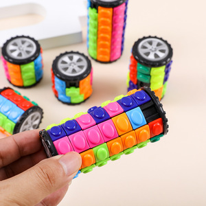 Juguete Educativo 3D para Niños 2023, Cilindro Giratorio y Deslizante de 7 Niveles, Rompecabezas de Habilidad para Aliviar el Estrés - Product Image 1