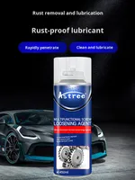 Astree - Desenredante de Tornillos, Eliminador de Óxido, Aceite Penetrante en Aerosol, Lubricante Antióxido Multifunción para Piezas Metálicas, 450 ml, OEM