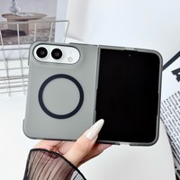Casing Ponsel Magnetik Transparan Berkualitas Tinggi untuk iPhone 18 Fold Ultra Samsung Z Fold 8 Ultra, Anti Benturan, Hard Back