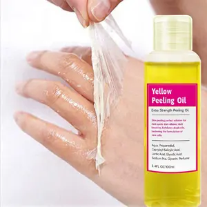 Private Label Neues Peeling-Öl für Gesicht und Körper Extra starkes Peeling-Öl White ning Yellow Peeling Oil