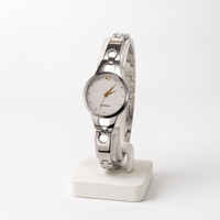 Montre à quartz pour femmes en acier inoxydable doré de luxe, marque tendance, neuve, résistante à l'eau, best-seller