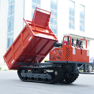 รถดัมพ์ตีนตะขาบขนาดเล็ก 1.2 ตัน จัดส่งฟรี สำหรับงานเกษตรในบ้าน รถดัมพ์ขนส่งแบบตีนตะขาบ ระบบไฮดรอลิกอเนกประสงค์ - Product Image 1