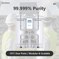 Générateur d'azote PSA industriel, pureté élevée 99,999 %, système de production de gaz N2 pour la fabrication de cellules solaires photovoltaïques