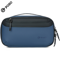 Sac de rangement pour accessoires numériques de voyage personnalisé POSO Factory, organisateur multifonctionnel pour câbles de données, téléphones portables et cartes SD