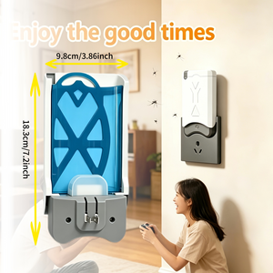 Piège à moustiques électrique mural à lumière UV, anti-insectes d'intérieur, tue-mouches et moustiques efficace à brancher pour la maison et la <span class=keywords><strong>cuisine</strong></span> - Product Image 2