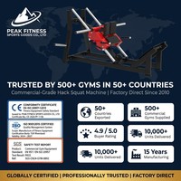 Machine de presse pectorale isolalette à levier double bras, siège et dossier réglables en hauteur, équipement de fitness commercial