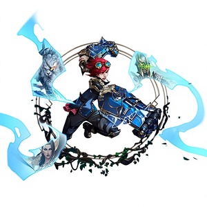 Última Edición del Juego de Cartas Coleccionables Riftbound Serie 3 Break Limit Hero Starter Deck Sellado de Fábrica Vi <span class=keywords><strong>Vex</strong></span> Anime - Product Image 2