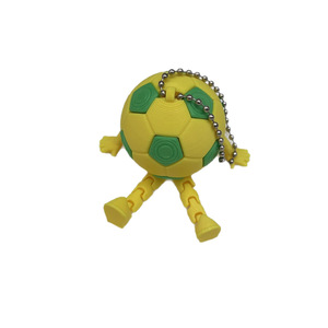 พวงกุญแจรูปลูกฟุตบอลพิมพ์ 3 มิติ MSYO ข้อต่อขยับได้ ของเล่นรูปนักฟุต<span class=keywords><strong>บอล</strong></span> ตกแต่งกระเป๋า สำหรับแฟนกีฬา ฟุตบอล<span class=keywords><strong>โลก</strong></span> - Product Image 6