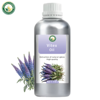Huile Essentielle de Vitex 100% Pure Distillée à la Vapeur, Agnuside Naturel pour Cosmétiques, Parfums, Vente en Gros, Fournisseur OEM