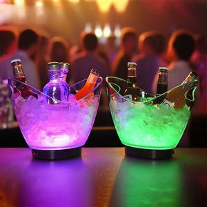 Hielera LED Recargable de Plástico LIHENG de 4l, Ideal para Bares y Clubes, Enfriador de Cerveza, Vino y Bebidas para Restaurantes - Product Image 5