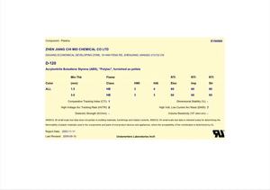 D-120 ABS chimei ép phun và đùn cao sức mạnh ô tô điện tử và điện nhựa nguyên liệu - Product Image 4