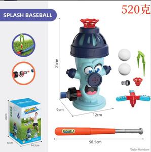 Juguete de Riego de Plástico para Exteriores 2 en 1, Aspersor de Agua con Forma de Béisbol, Juego de Agua de Verano, Rotación de 360 Grados, para Jardín, Césped, Fiestas - Product Image 2