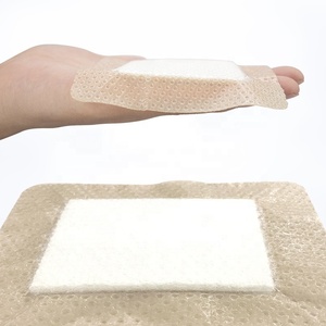 Mejor venta transpirable impermeable Ultra suave borde médico adhesivo espuma de silicona IV apósito fácil quitar cicatrices cuidado de la salud - Product Image 2