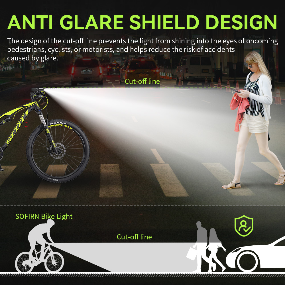Lumiere Velo Avant et Arriere, 8 + 12 Modes d'Éclairage Lampe Vélo LED Étanche IPX6, USB Rechargeable Eclairage Velo pour Cyclysme VTT, VTC | Leroy Merlin Lumiere Velo Avant et Arriere, 8 + 12 Modes d'Éclairage Lampe Vélo LED Étanche IPX6, USB Rechargeable Eclairage Velo pour Cyclysme VTT, VTC | Leroy Merlin