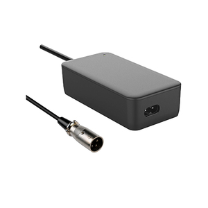 Cargador de batería de iones de litio para 10S 36V Paquete de cargador de batería Alta calidad 42V 2A con conector XLR de 3 pines - Product Image 1