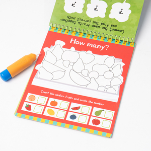 Livre de coloriage aquatique personnalisé pour enfants, jouet amusant de dessin et de divertissement, papeterie artistique pour enfants - Product Image 4