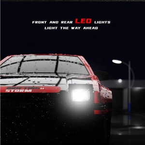 Nouveau amélioré <span class=keywords><strong>1</strong></span>:16 AE86 RC <span class=keywords><strong>Drift</strong></span> Car 4X4 avec lumières LED 4WD batterie Rechargeable dérive et pneus de course 30 km/h prêt à fonctionner - Product Image 4