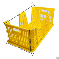 Cage de transport d'œufs de poulet en plastique léger et durable, état neuf avec garantie d'un an, caisses et plateaux de transport d'œufs