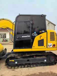 Excavatrice hydraulique Komatsu PC70 MINI d'occasion, 7 tonnes |   Machine d'occasion japonaise pour fixation de pouce robuste - Product Image 2