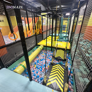 Parque de Trampolines Comercial Interior para Adultos, Adolescentes y Niños, Casa de Trampolines con Tobogán y Obstáculos para Niños - Product Image 2