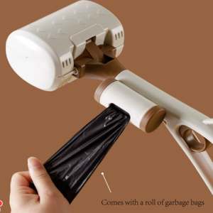 Pençe kapmak ile köpek kaka torbası tutucu dağıtıcı, taşınabilir Pet atık toplama aracı, açık yürüyüş için tasma eki - Product Image 4