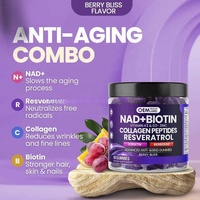 Vente flash 2026 : Compléments alimentaires NAD+ Biotine Berberine contenant du nicotinamide riboside, vitamines de soutien, gummies NAD