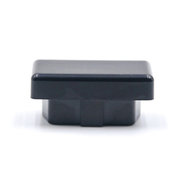 16-poliges OBD2-Diagnosegehäuse OBD-Stecker OBDII-Stecker 10 mm J1962 vernickelte Metallstifte ST-SOH-001