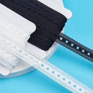 Hàng may mặc đồ lót nylon lưới Lash đàn hồi Webbing ban nhạc may DRESS may trang trí nội thất ren TRIM băng đàn hồi Webbing - Product Image 4