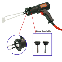 Chauffe-inducteur portatif 1500W à chauffage rapide avec kit de bobines, outil sans flamme pour la dépose de boulons et la réparation automobile