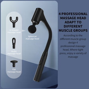 Pistola de masaje muscular portátil de percusión en forma de U de mano extendida, martillo de tejido profundo para aliviar el dolor de espalda, cuello y cintura - Product Image 5