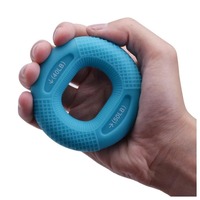 Sinodiving, ejercitador de mano de silicona de fuerza ajustable, herramienta de entrenamiento de fortalecimiento muscular, pinza exprimidora para entrenamiento Fitness